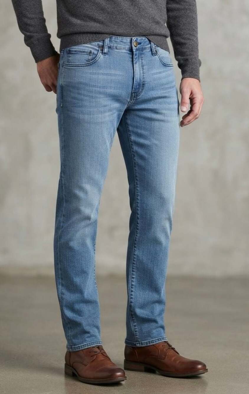 34 Heritage Charisma Comfort-Rise Classic Fit Jeans Size 38x34